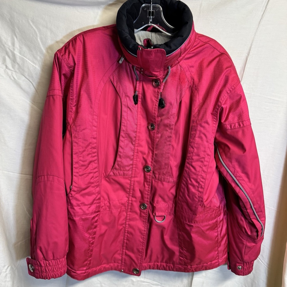Marker | Bright Pink Insulated Ski Snow Winter Parka Jacket, Size 10 W/Hood